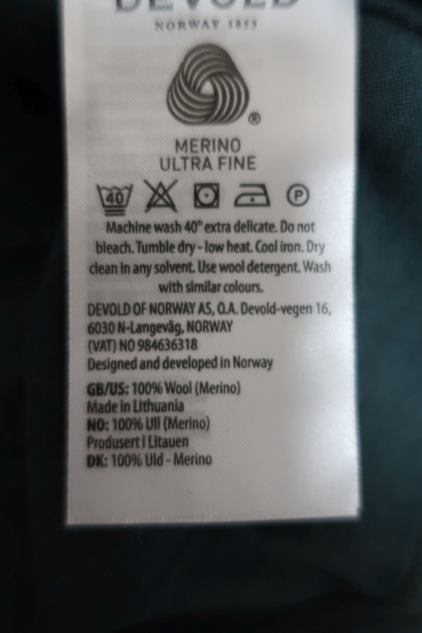 DEVOLD nauji moteriški marškinėliai su merino vilna XS/S dydis