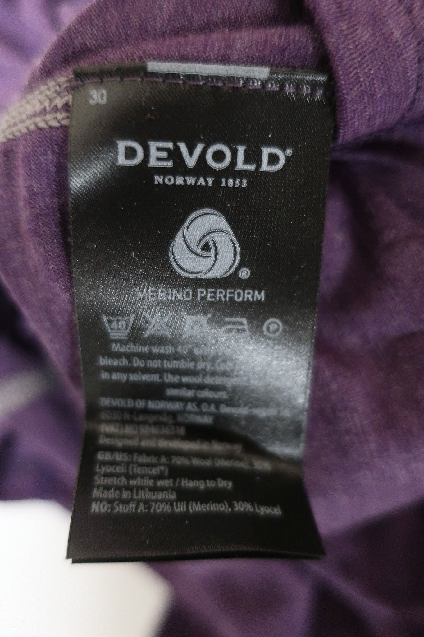 DEVOLD moteriški nauji marškinėliai su merino vilna S dydis