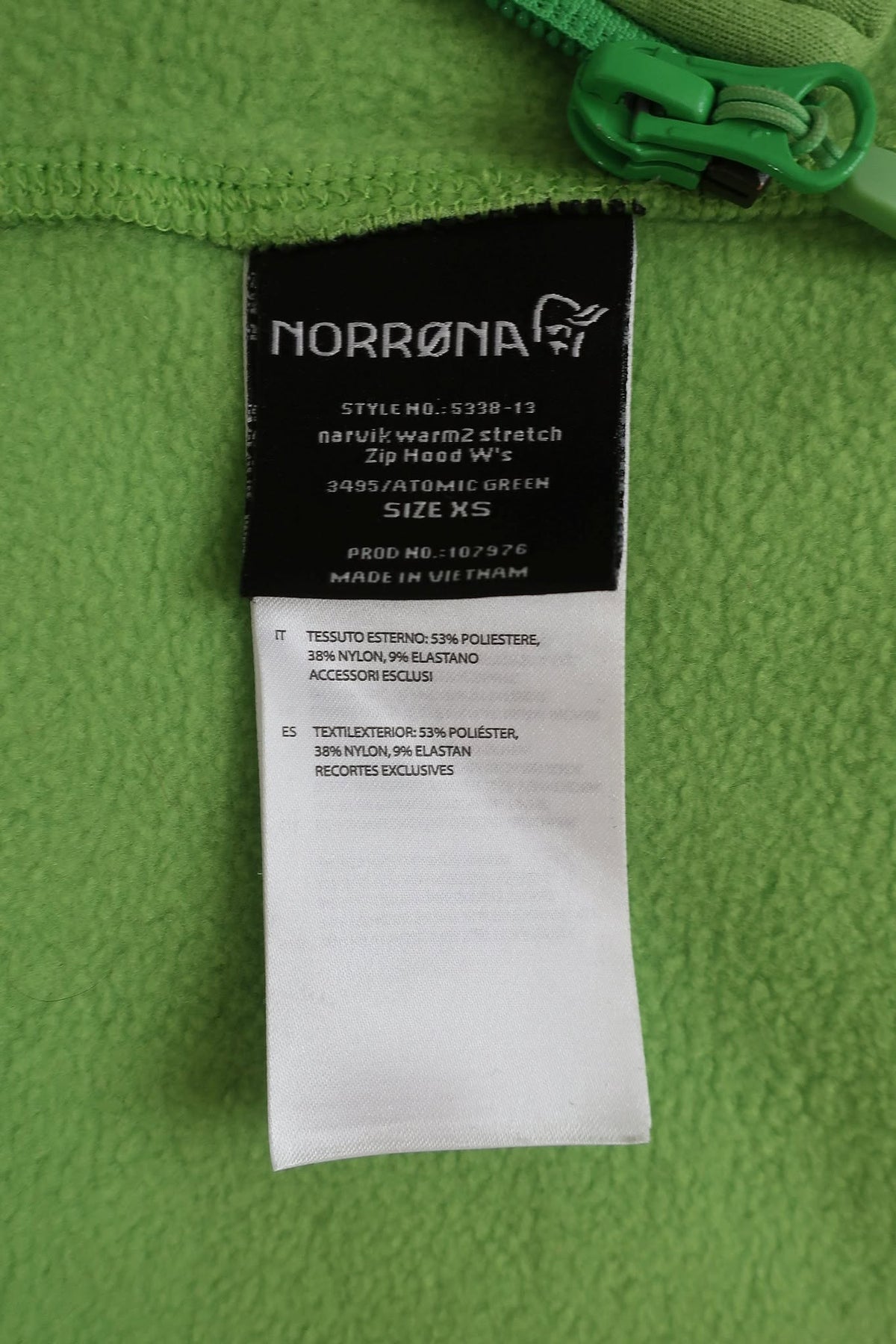 NORRONA moteriškas šiltukas Polartex XS/S dydis