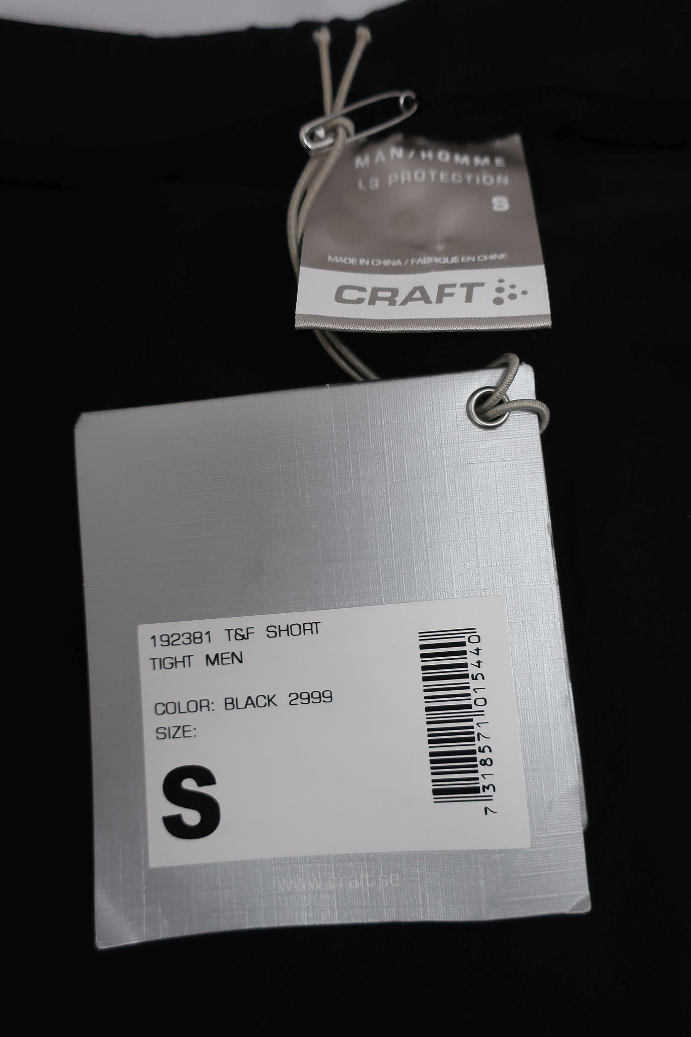 CRAFT nauji vyriški sportiniai šortai S dydis