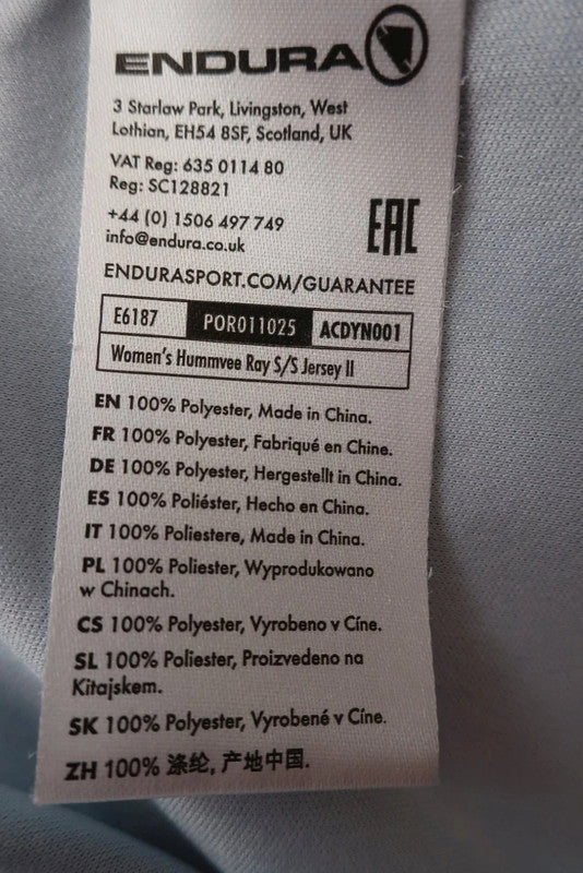 ENDURA moteriški sportiniai marškinėliai M dydis