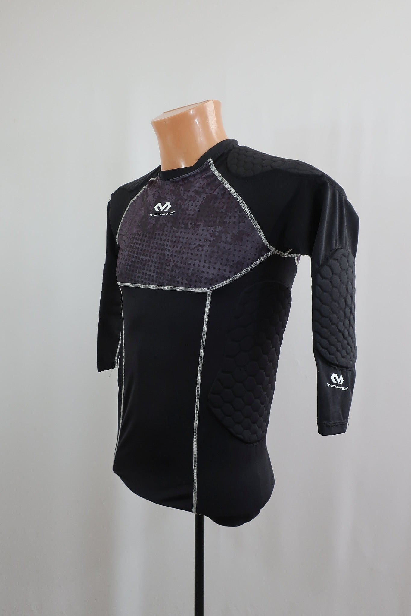 MCDAVID kompresiniai apsauginiai sportiniai marškinėliai S dydis