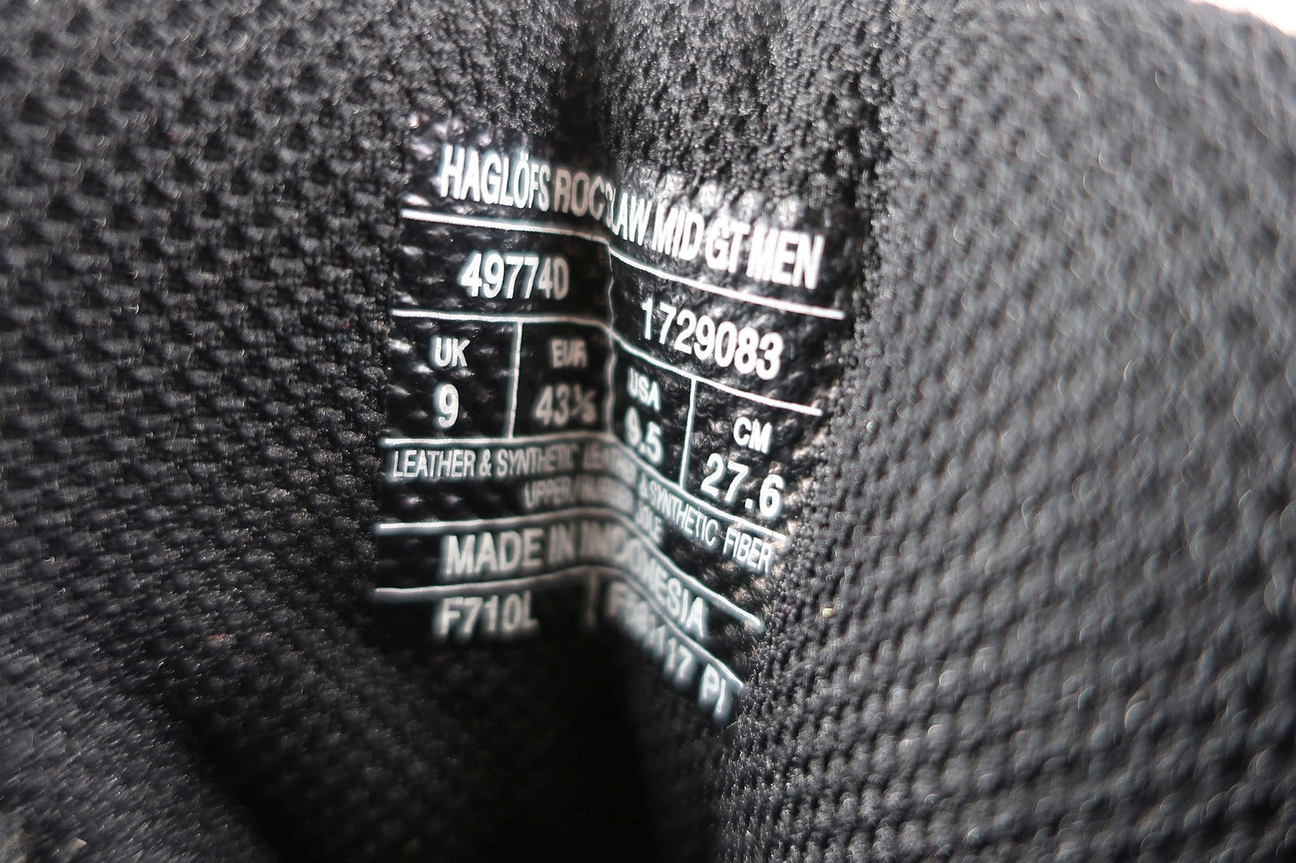 HAGLOFS laisvalaikio, žygio batai su Gore-Tex 42,5/43 dydis