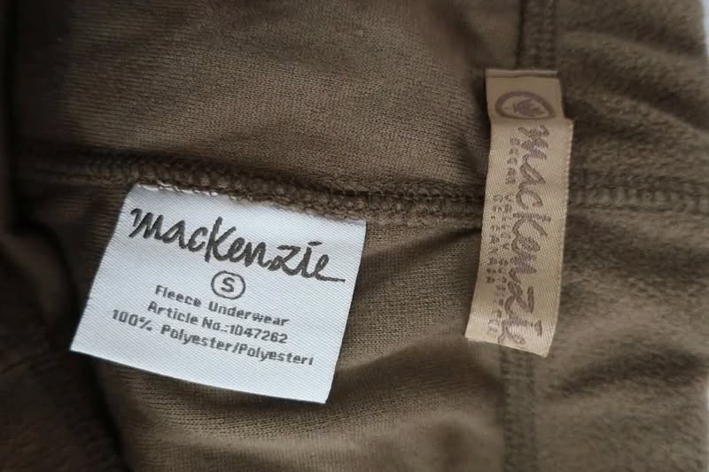 MACKENZIE naujas flisinis vyriškas termo rūbų komplektas - marškinėliai ir kelnės S dydis