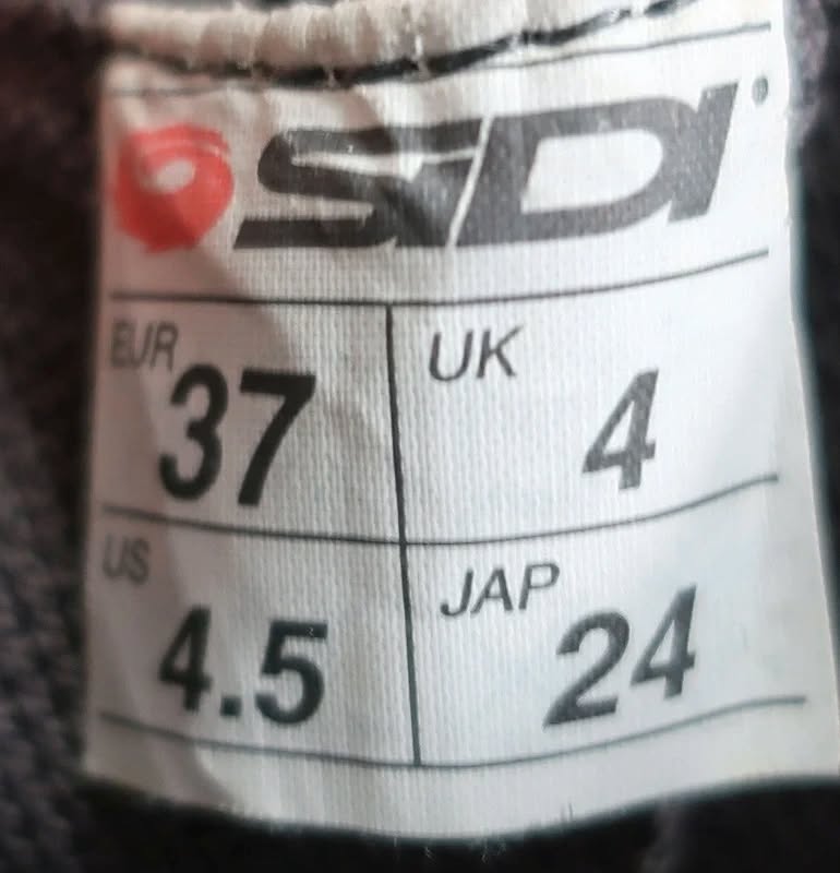 SIDI odiniai motociklininkės batai 37 dydis