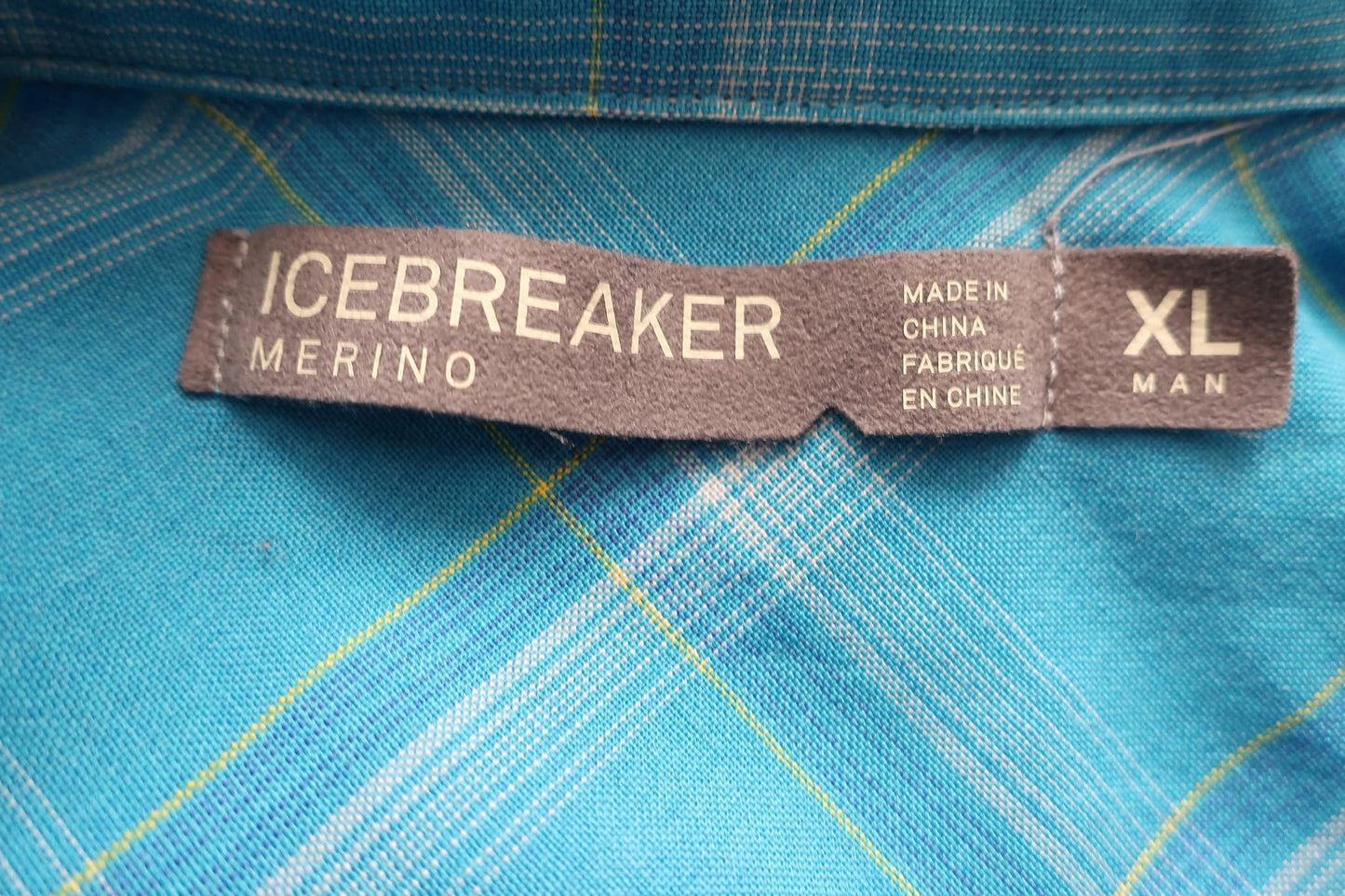 ICEBREAKER vyriški marškiniai su merino vilna L/XL dydis