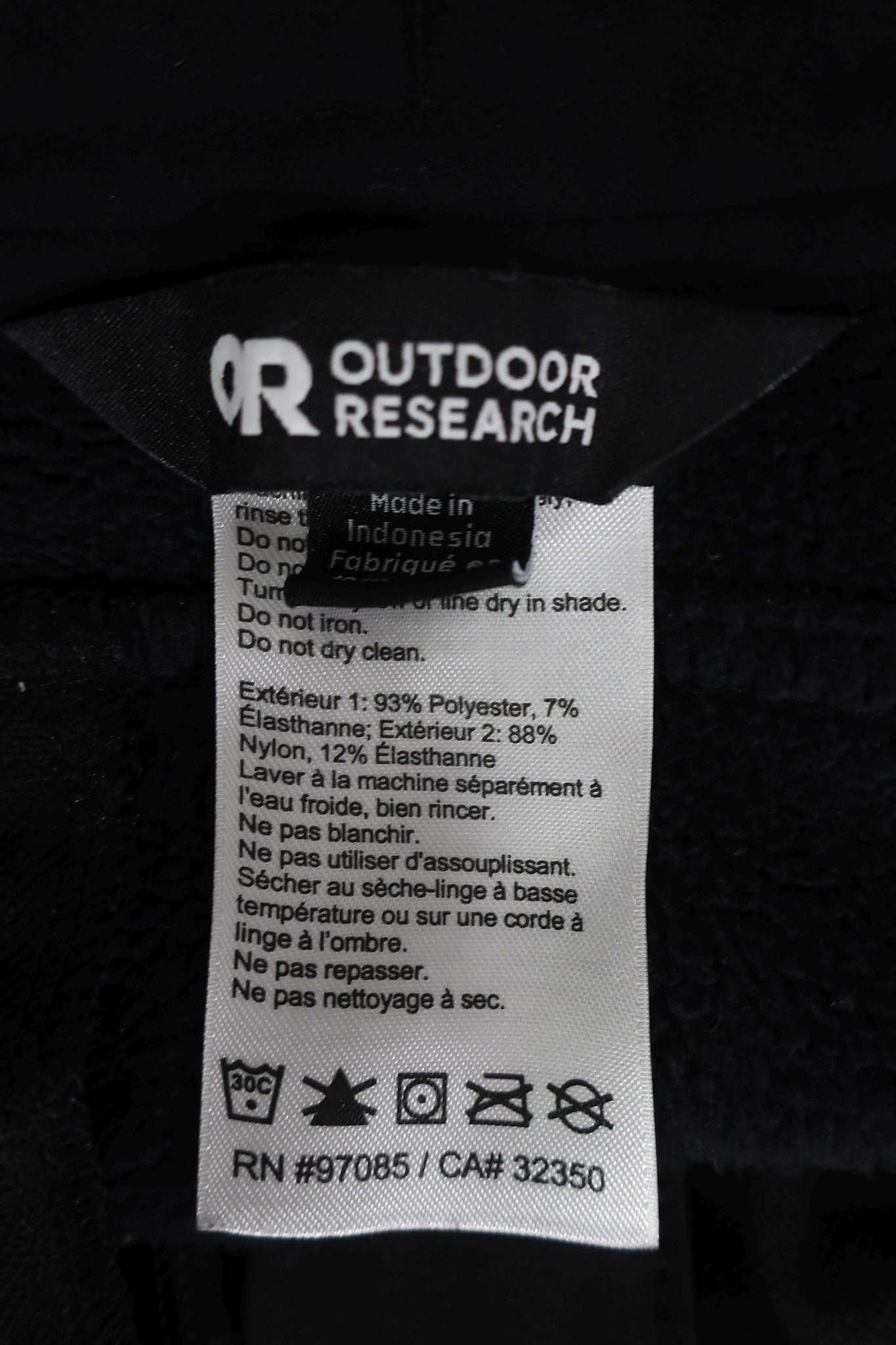 OUTDOOR RESEARCH vyriškos softšelinės, pašildintos laisvalaikio, trekingo kelnės M dydis