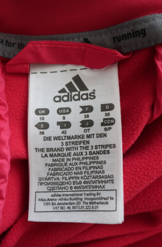 ADIDAS moteriška sportinė striukė su Primaloft S/M dydis