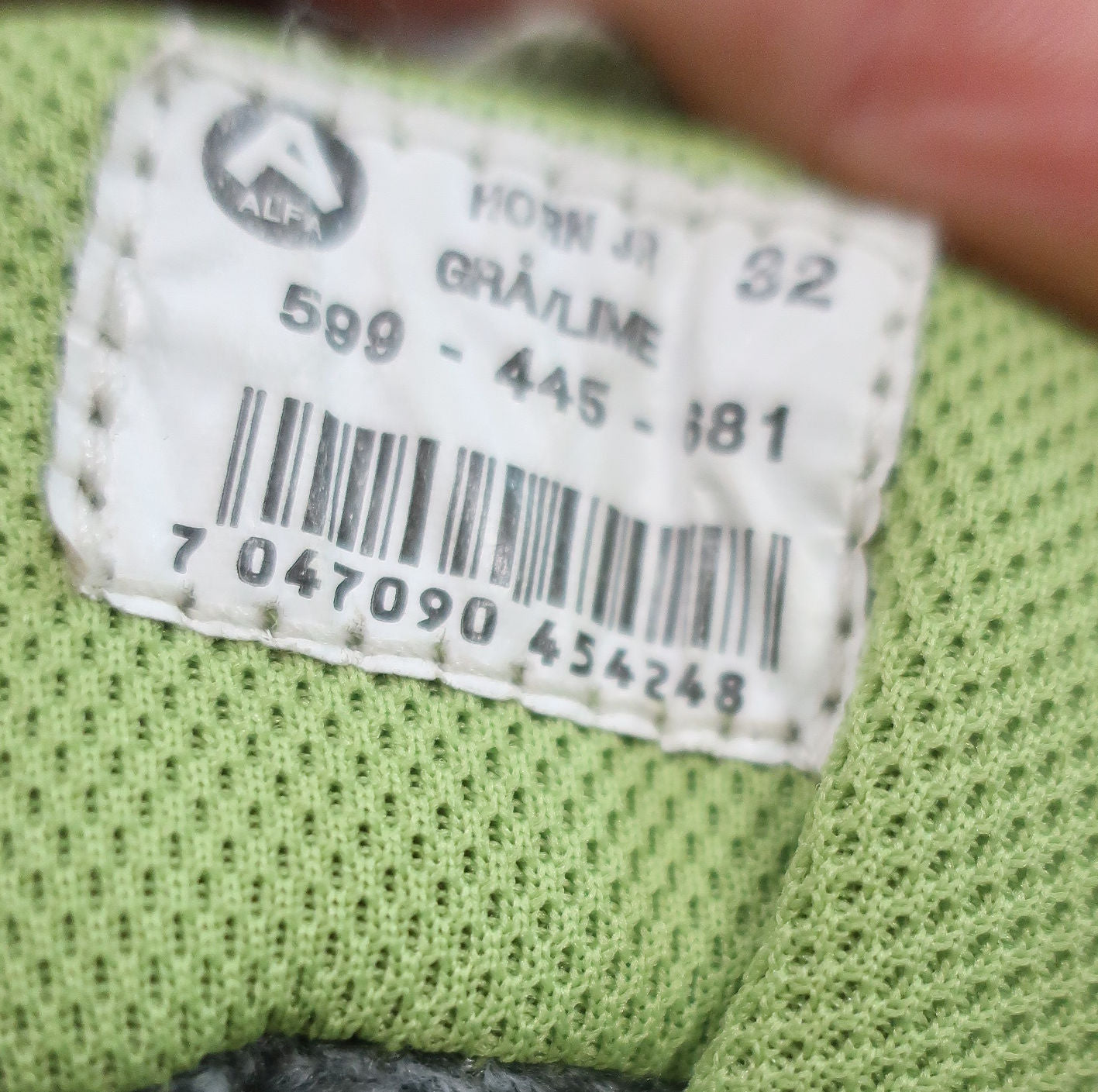 ALFA vaikiški laisvalaikio, žygio batai su Gore-Tex 32 dydis