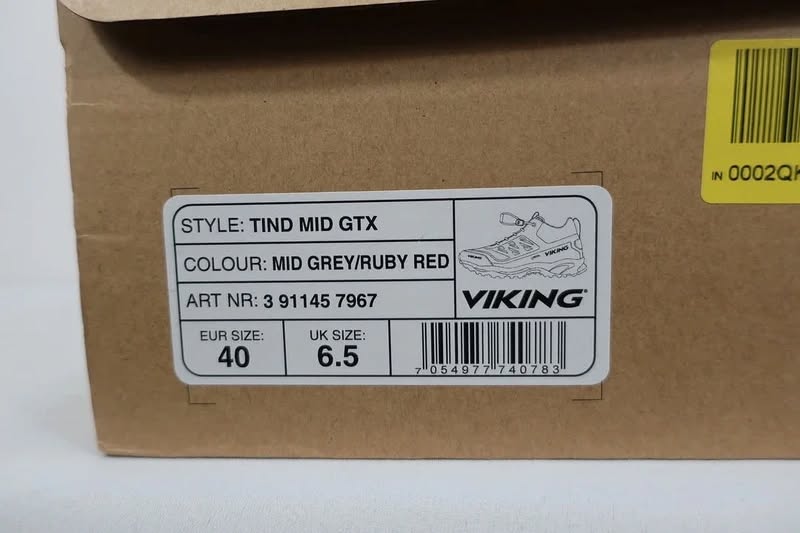 25112104 VIKING nauji laisvalaikio, žygio batai su Gore-Tex 40 dydis