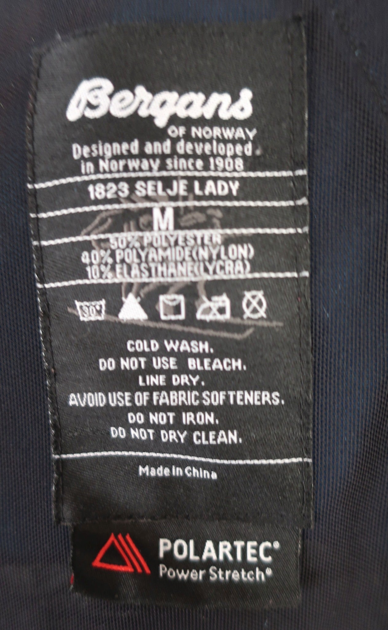 BERGANS moteriškas flisinis šiltukas Polartec M dydis