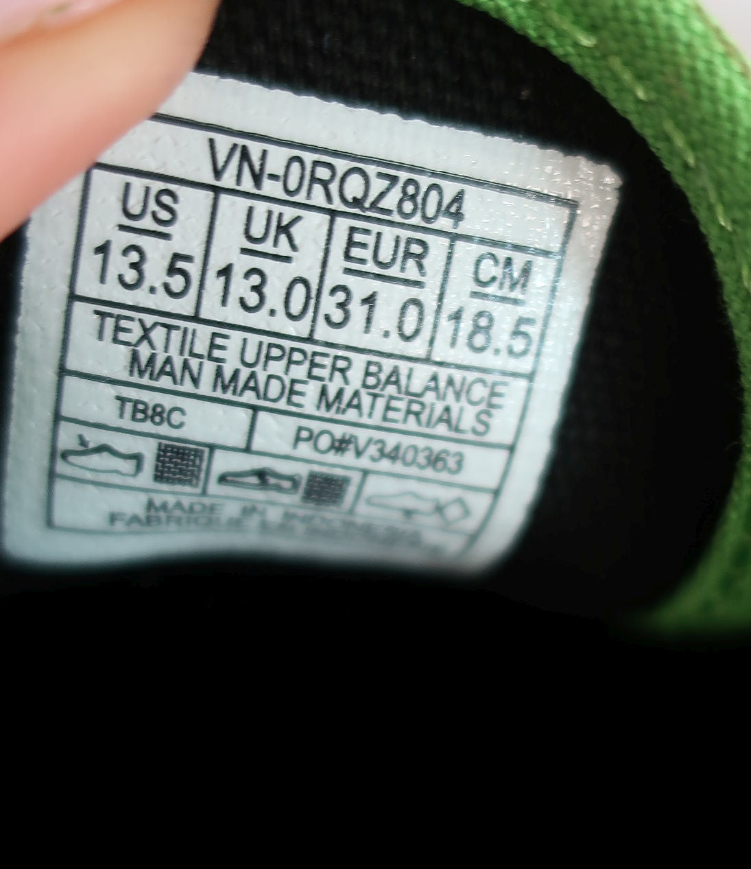 VANS vaikiški sportbačiai 31 dydis
