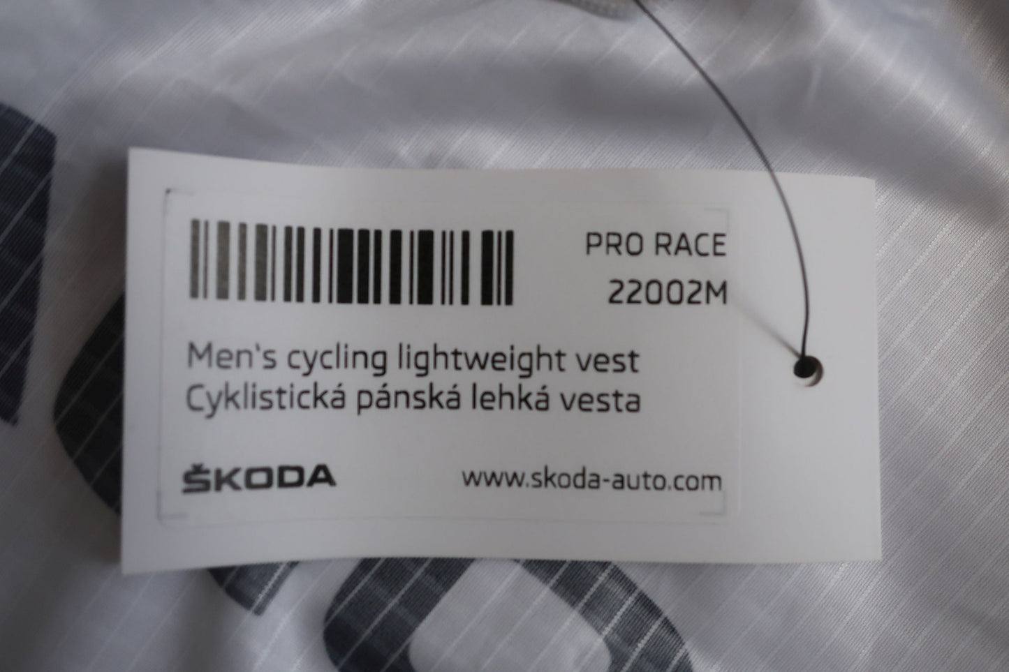 ŠKODA nauja vyriška dviratininko sportinė liemenė M dydis