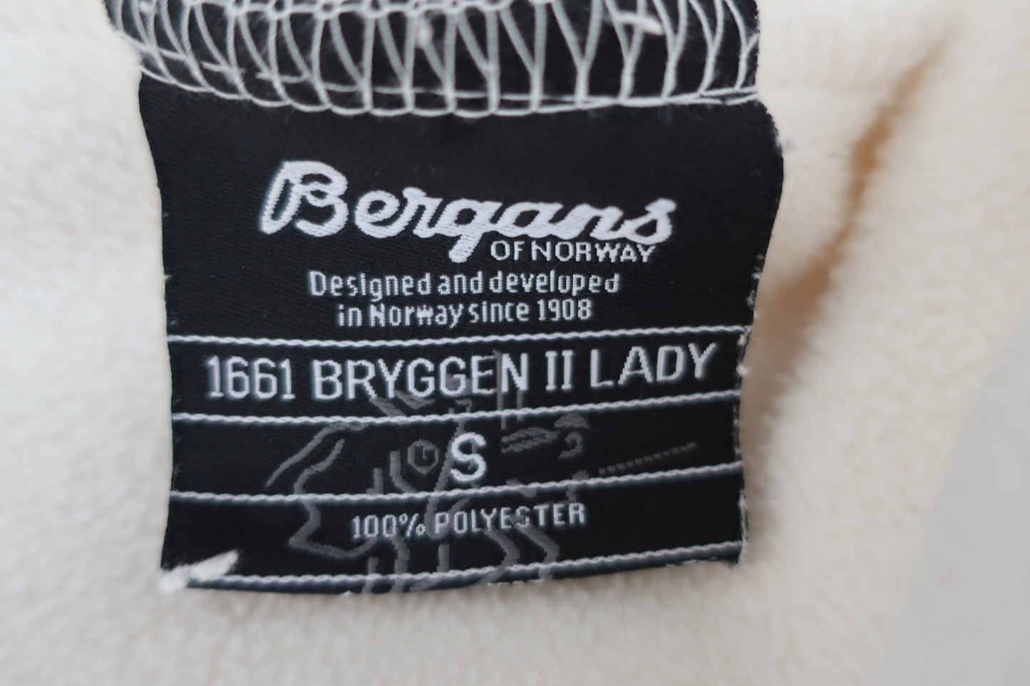 BERGANS moteriškas flisinis šiltukas S dydis