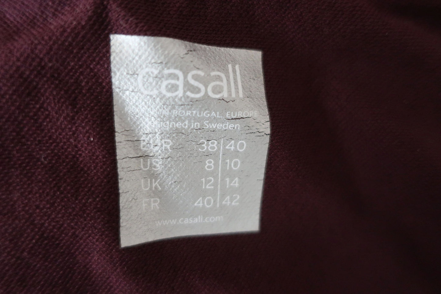 CASALL moteriški sportiniai marškinėliai 38/40 dydis