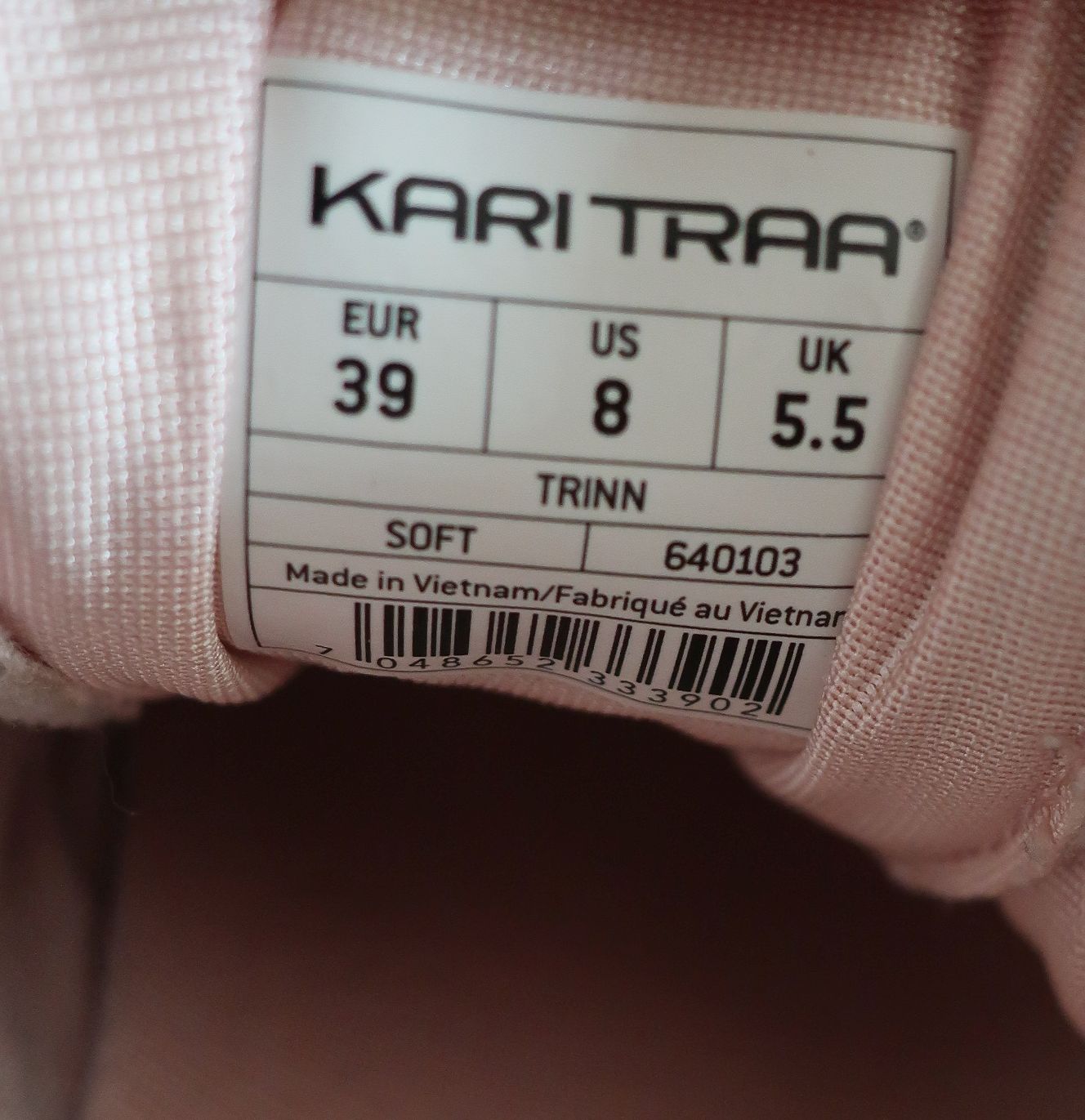 KARITRAA moteriški laisvalaikio batai 39 dydis