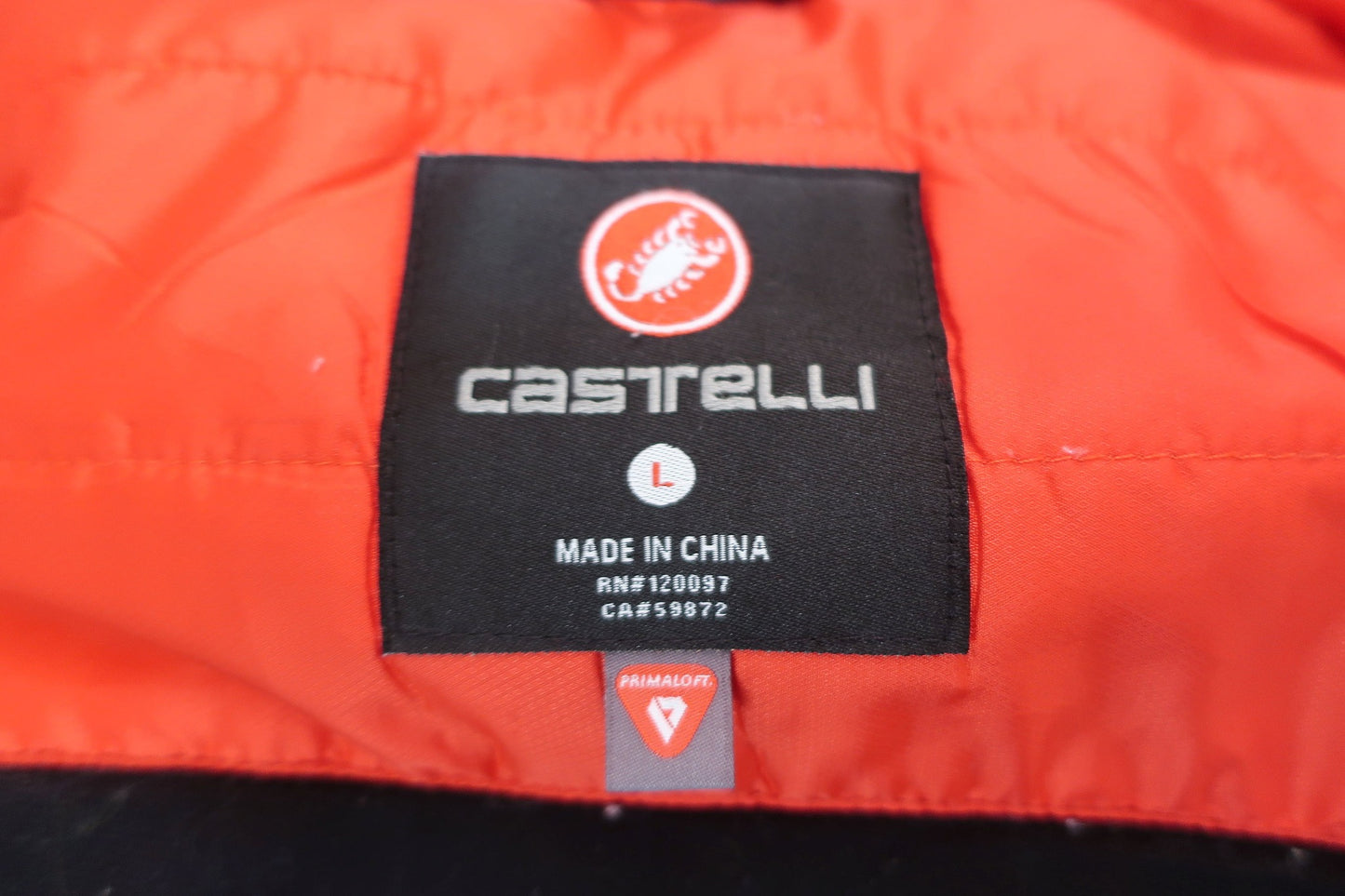 CASTELLI vyriška striukė su Primaloft M/L dydis