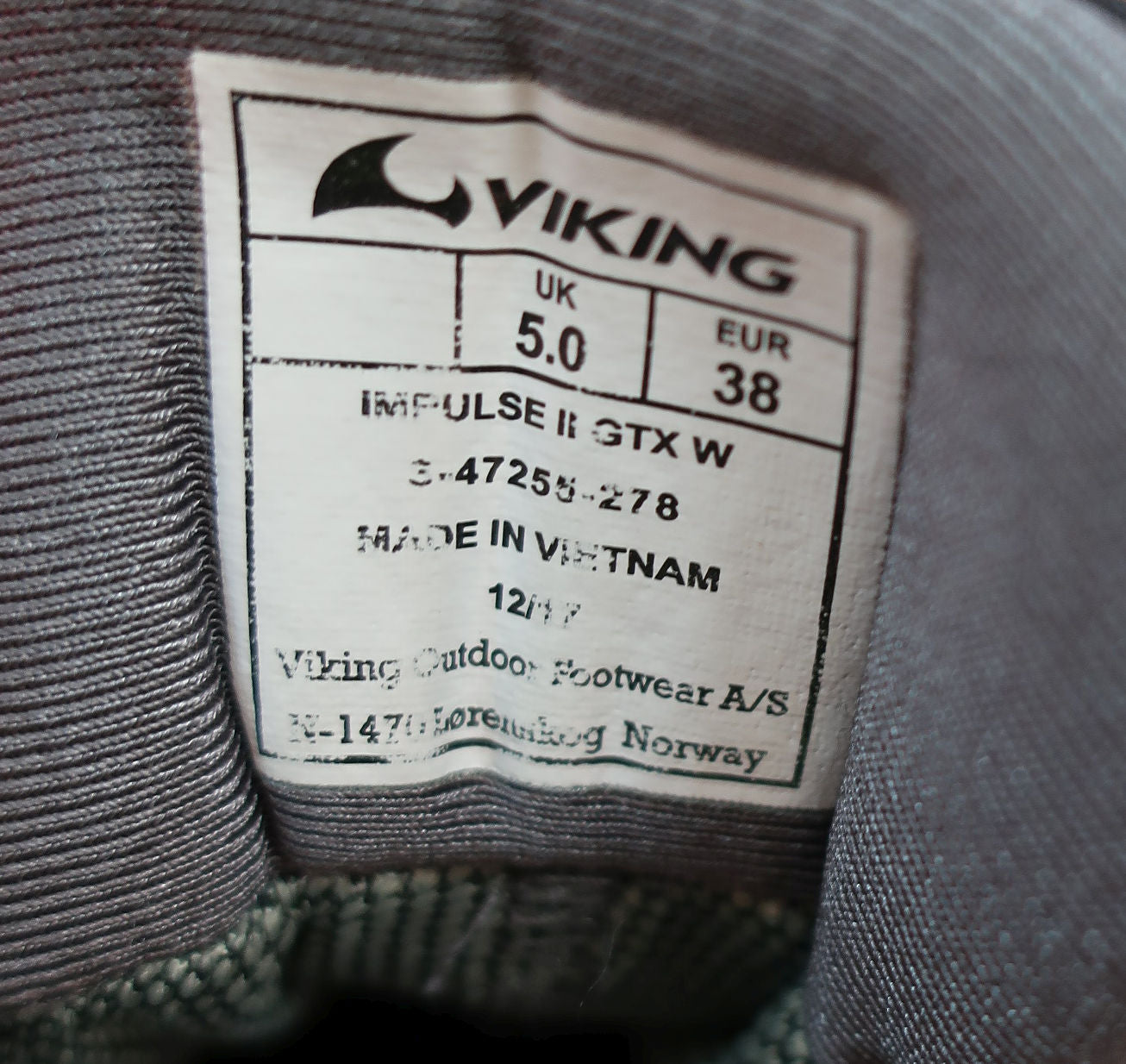 VIKING laisvalaikio batai su Gore-tex 38 dydis