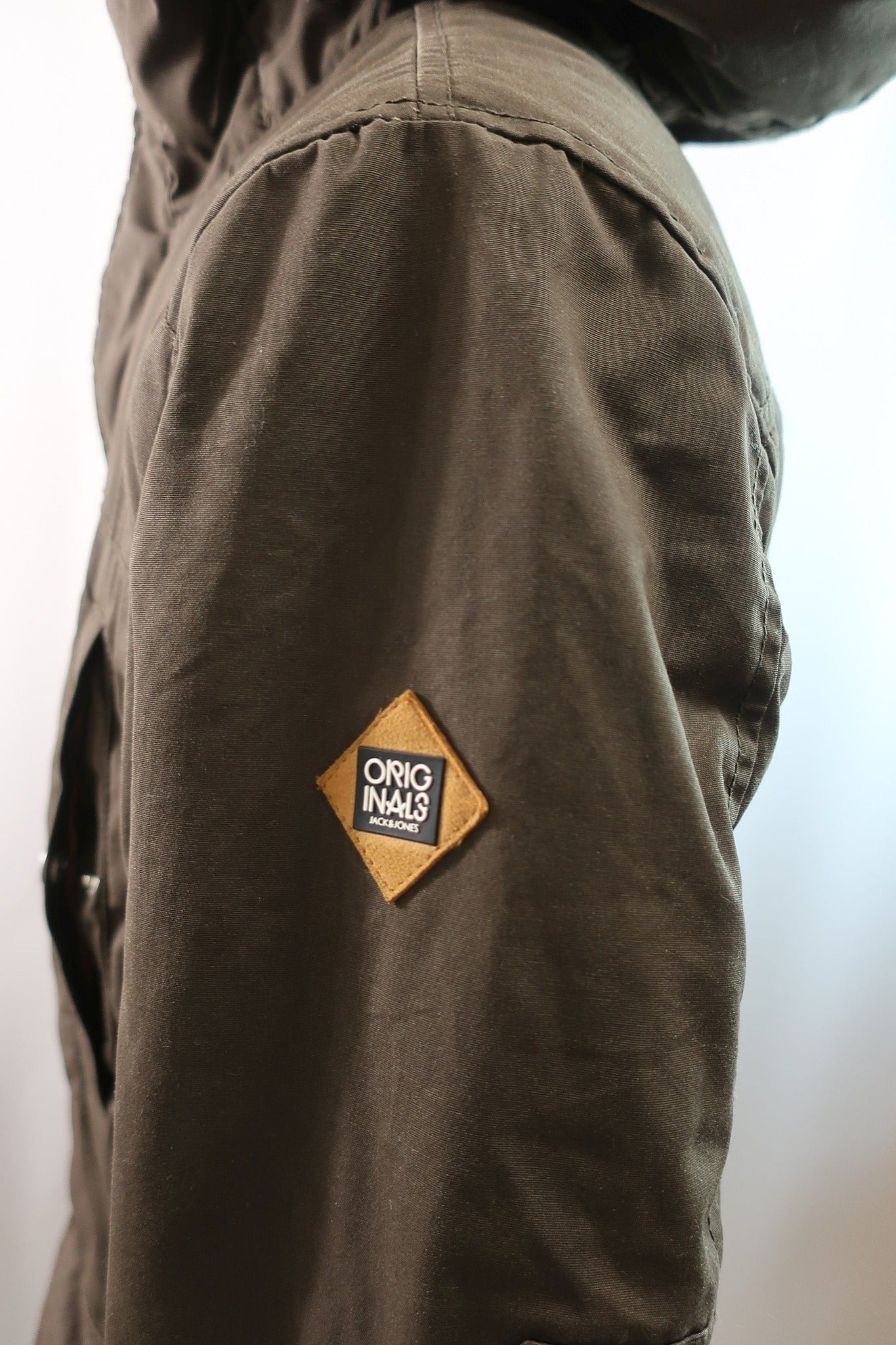 JACK&JONES vyriška šilta ilga striukė/parka M/L dydis