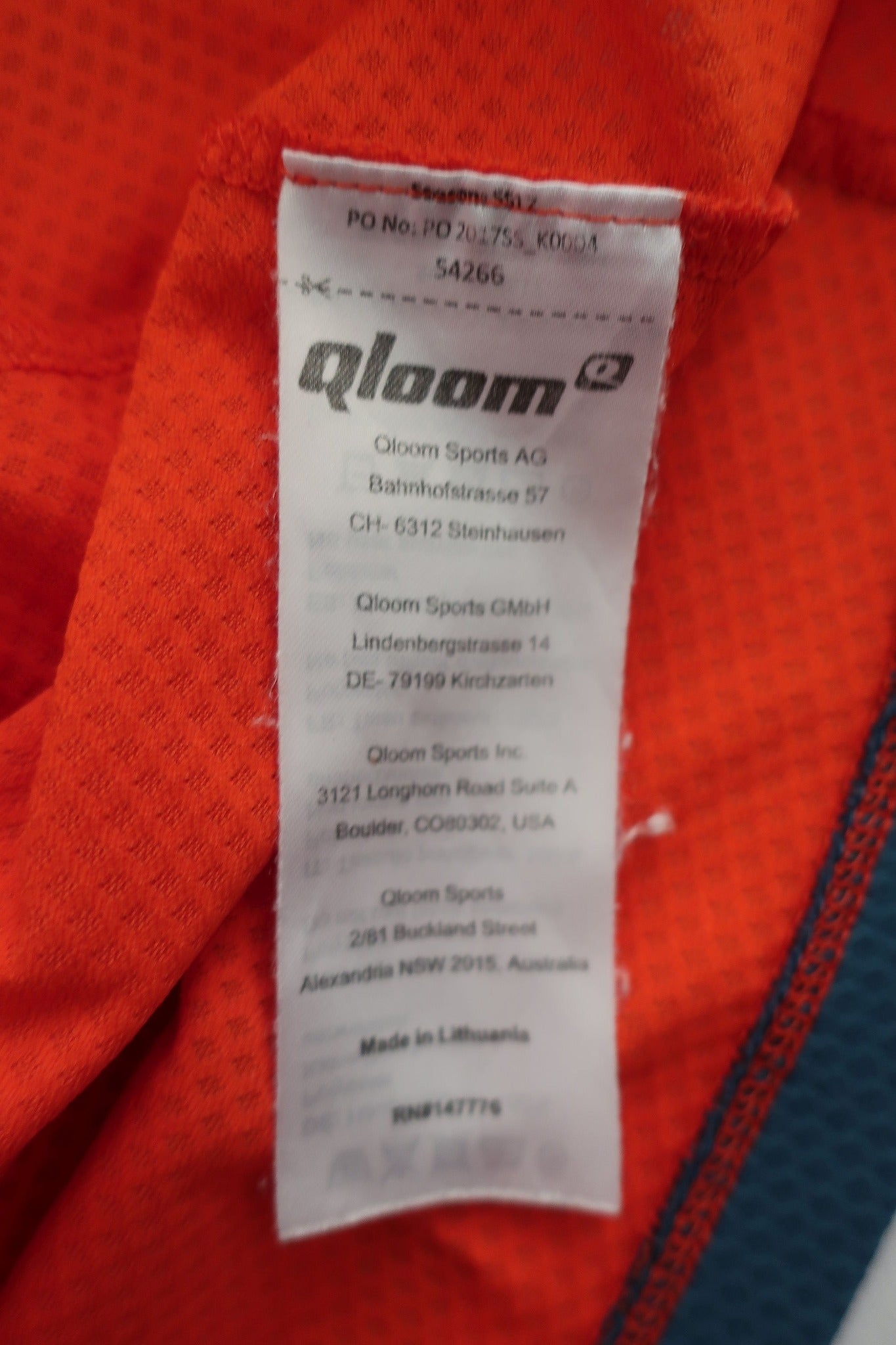 QLOOM vyriški sportiniai marškinėliai M dydis