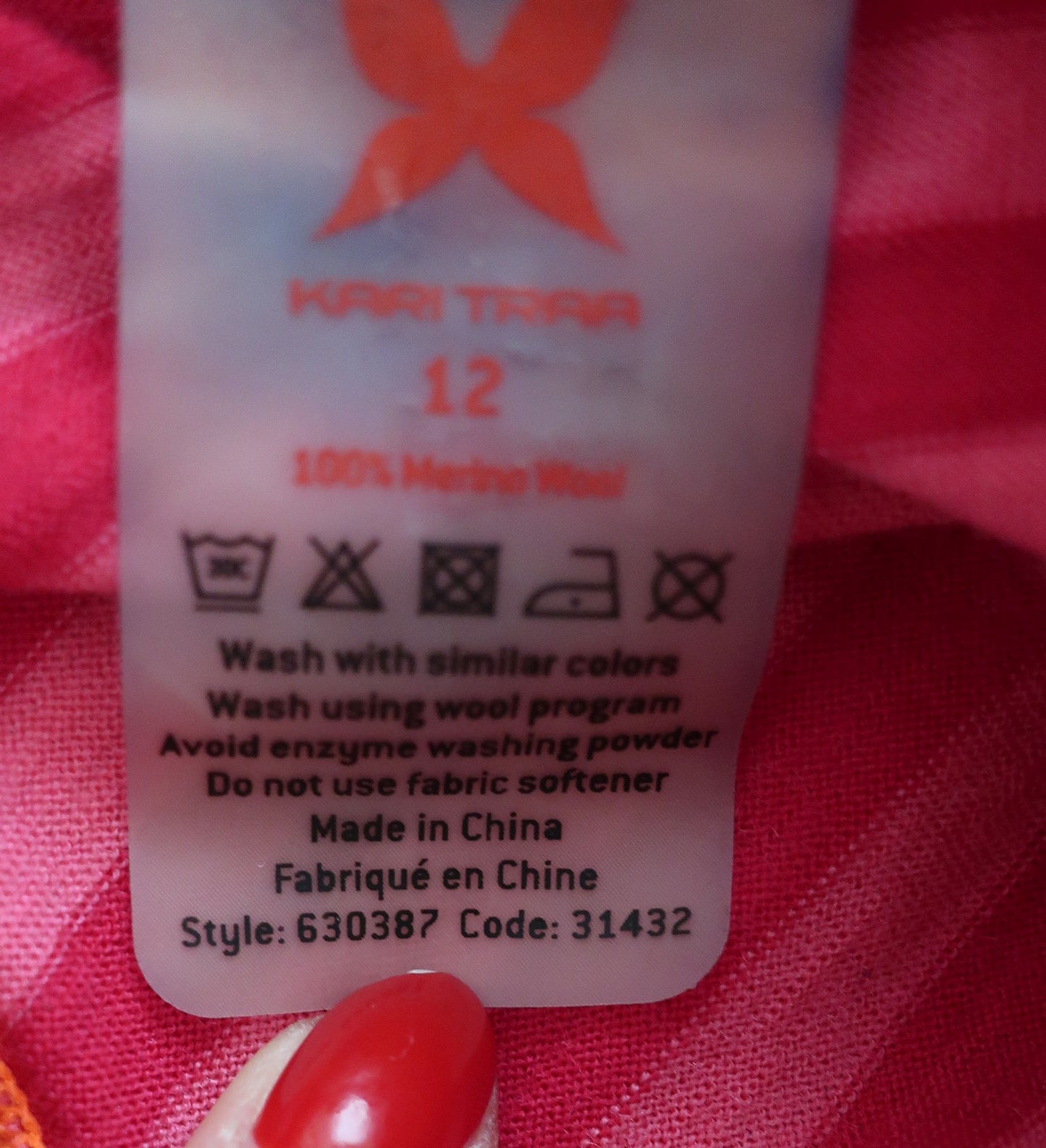 KARITRAA moteriški merino vilnos termo marškinėliai XS/S dydis