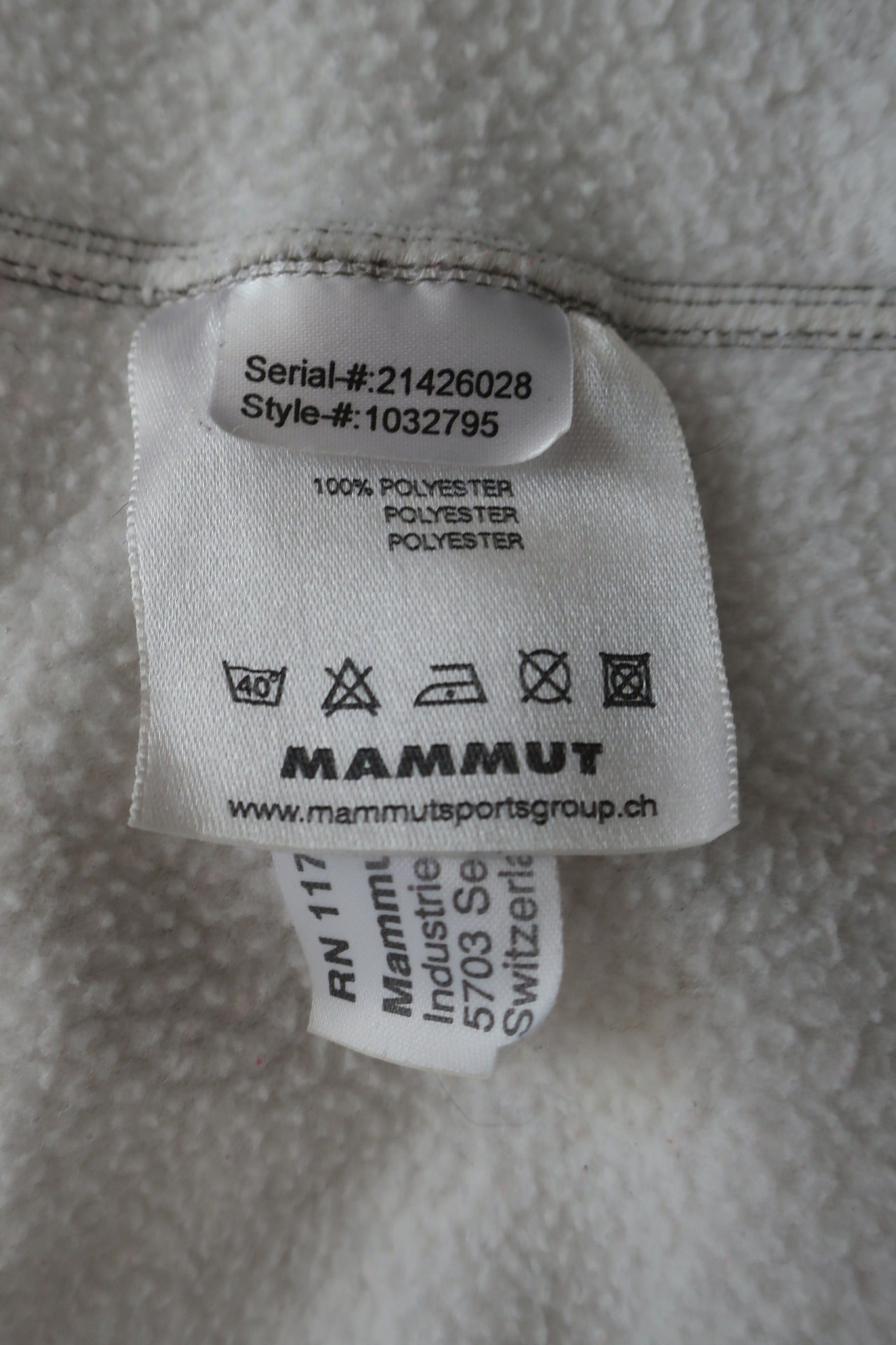 MAMMUT moteriškas šiltukas S dydis