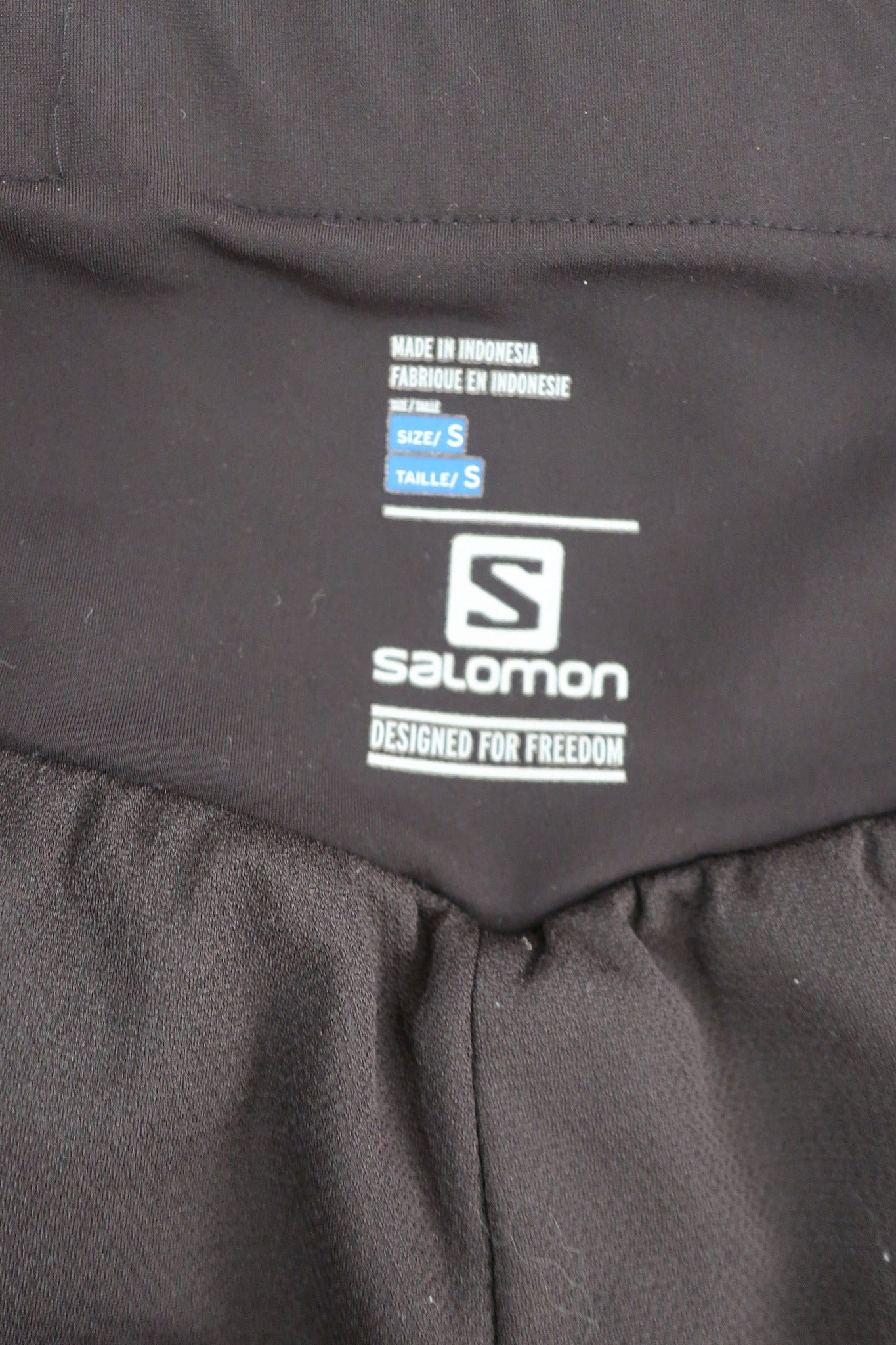 SALOMON sportiniai, pašildinti šortai su Primaloft S dydis