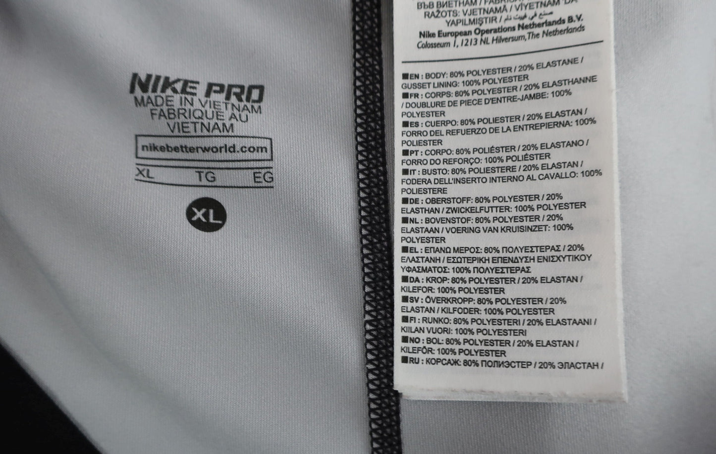 NIKE moteriškos sportinės tamprės Xl dydis