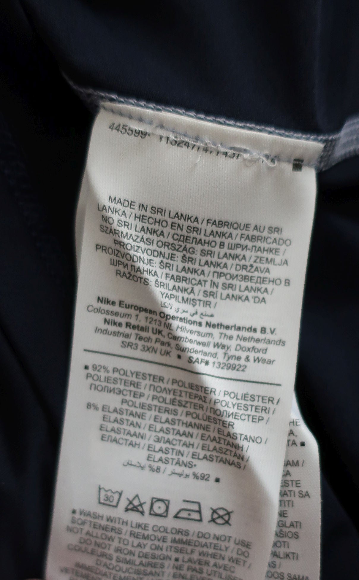 NIKE PRO vyriški sportiniai marškinėliai L dydis