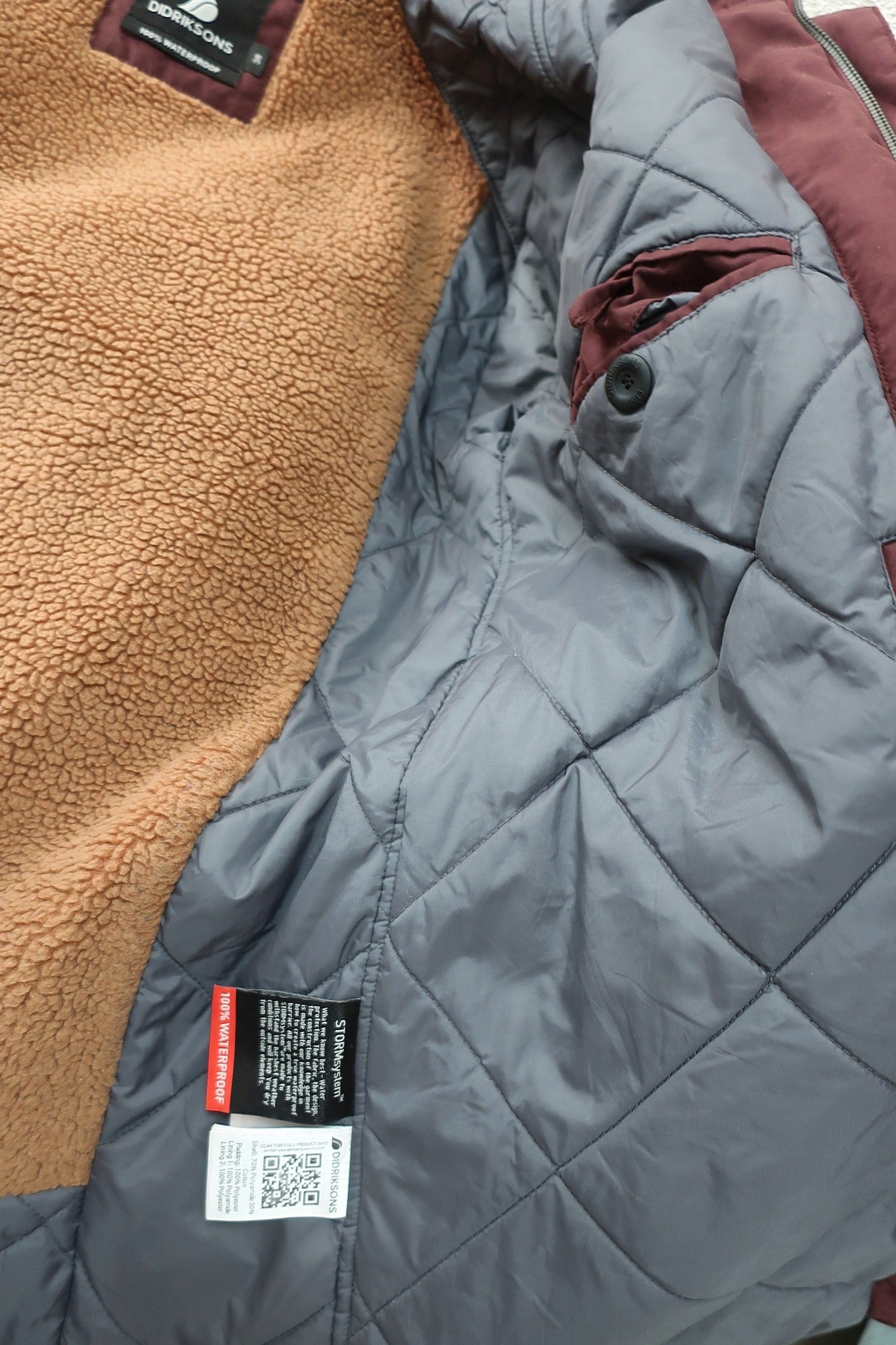 DIDRIKSONS moteriška parka/puspaltis 38/40 dydis