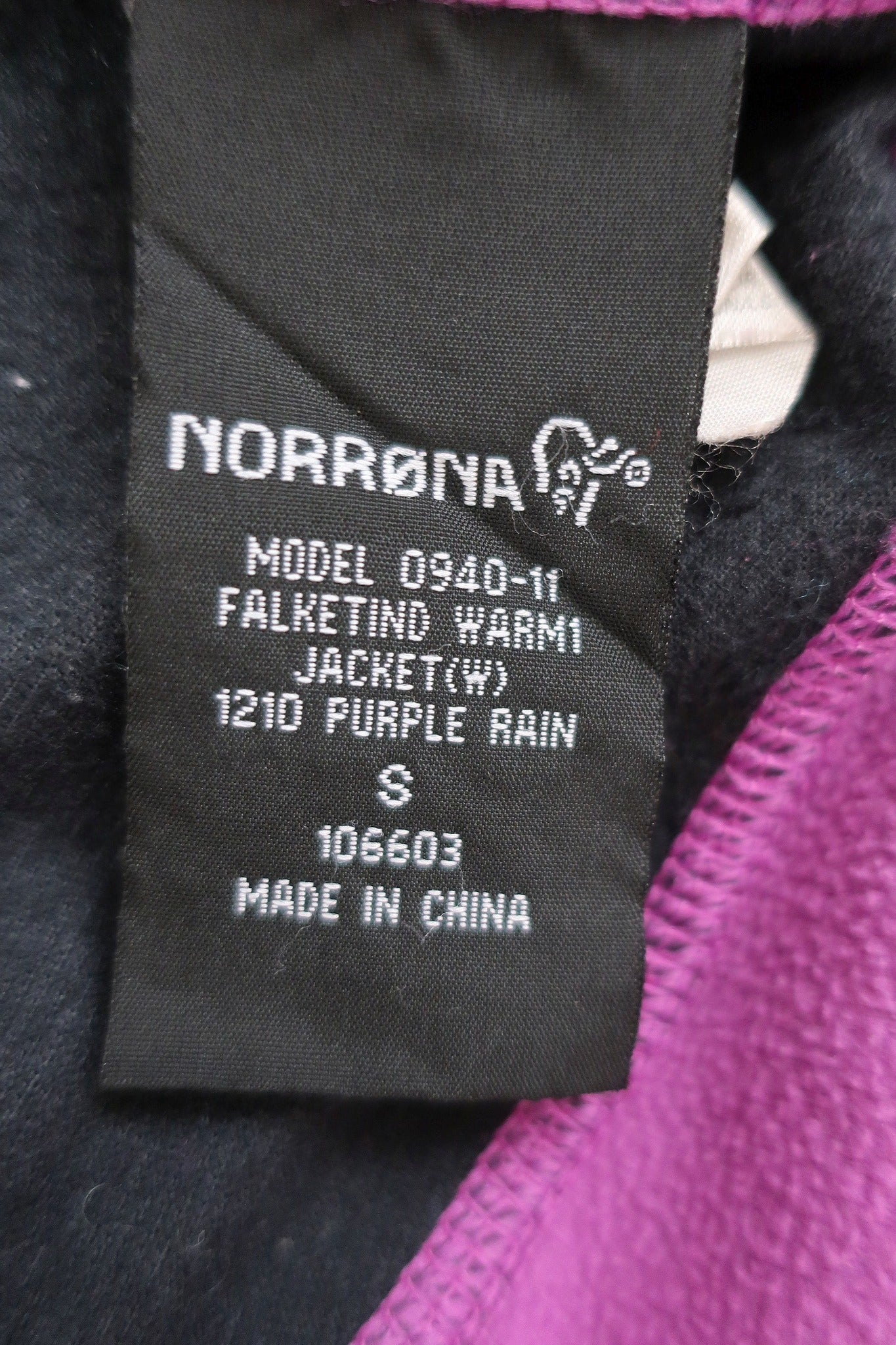NORRONA moteriškas flisinis šiltukas S dydis