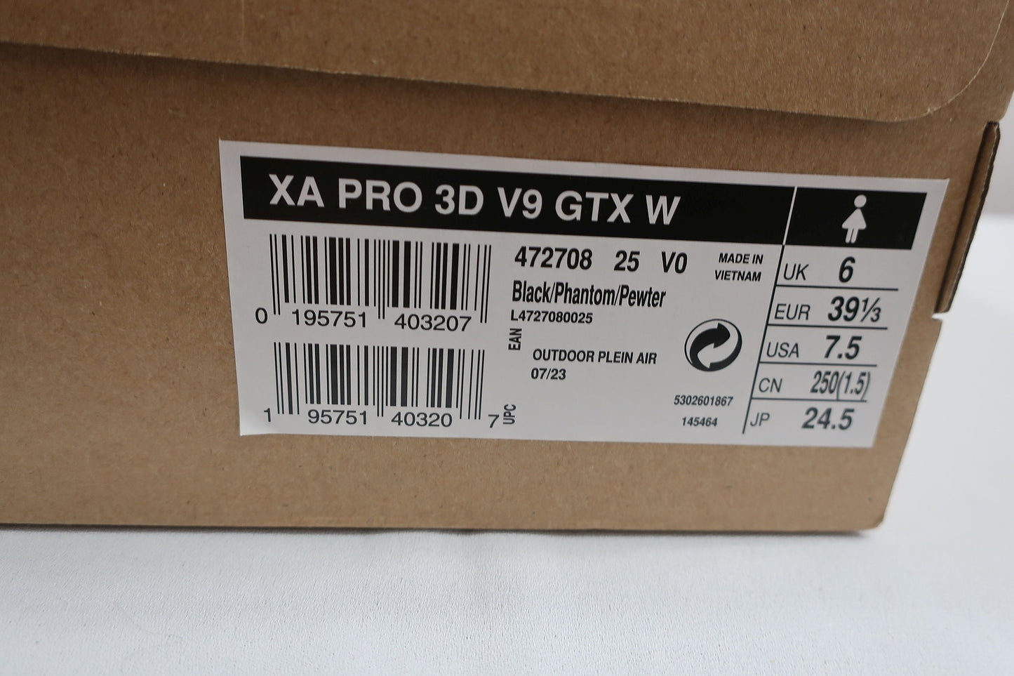 SALOMON nauji laisvalaikio, žygio batai su Gore-Tex 38,5 dydis