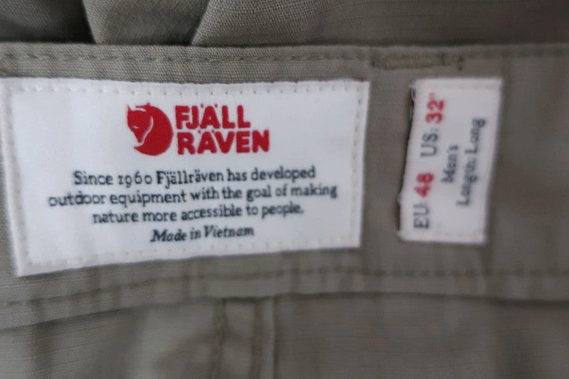 FJALLRAVEN vyriškos laisvalaikio, kelnės S/M dydis