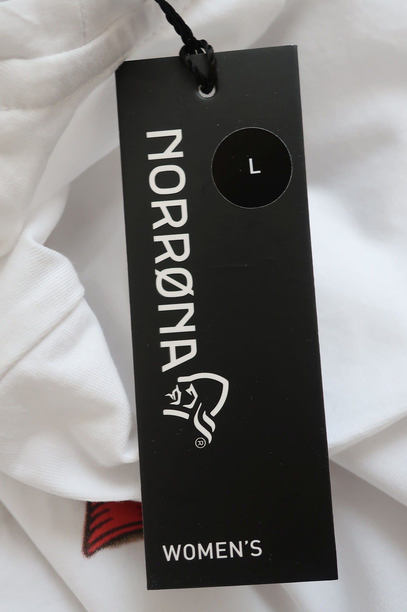 NORRONA nauji moteriški marškinėliai L dydis