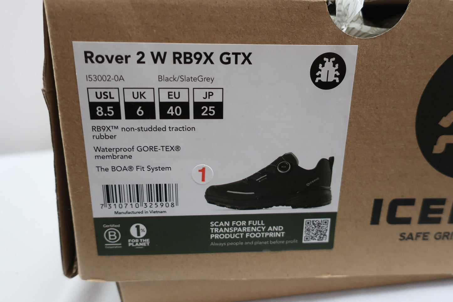 ICEBUG laisvalaikio batai su Gore-tex 39 dydis