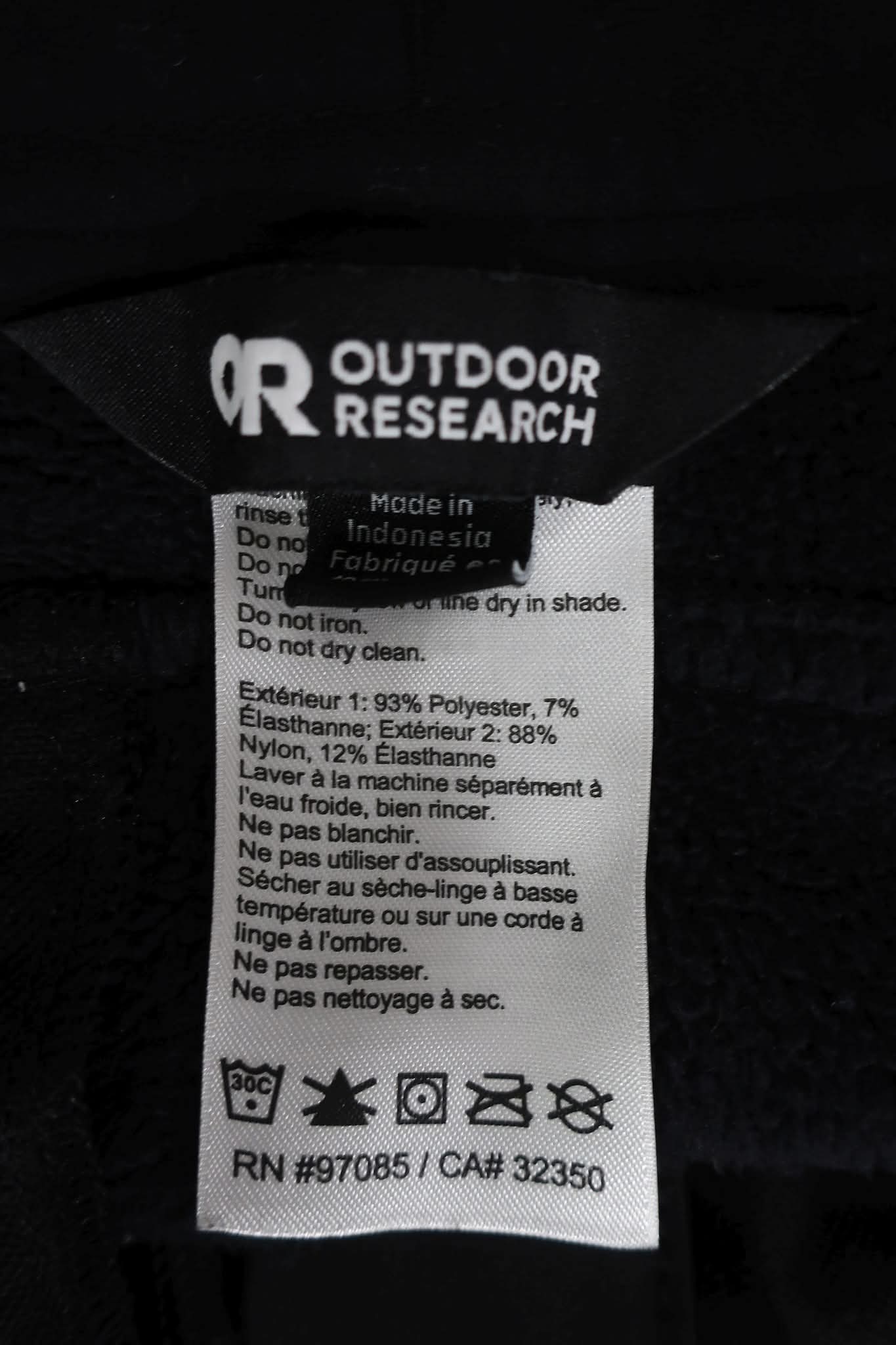 OUTDOOR RESEARCH vyriškos softšelinės, pašildintos laisvalaikio, trekingo kelnės M dydis