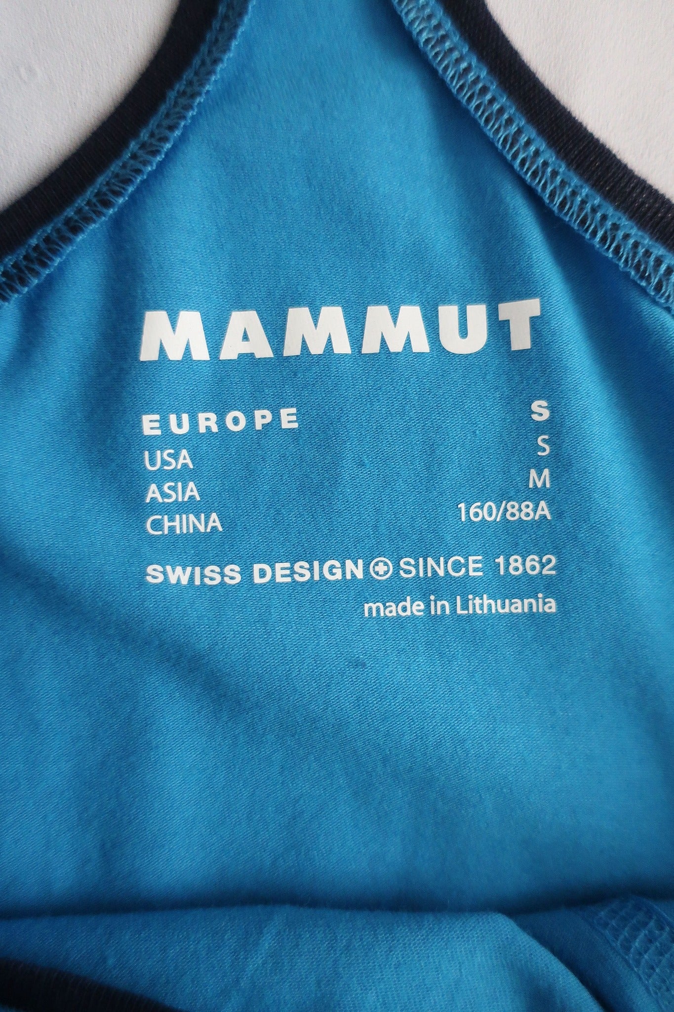 MAMMUT moteriški marškinėliai S/M dydis
