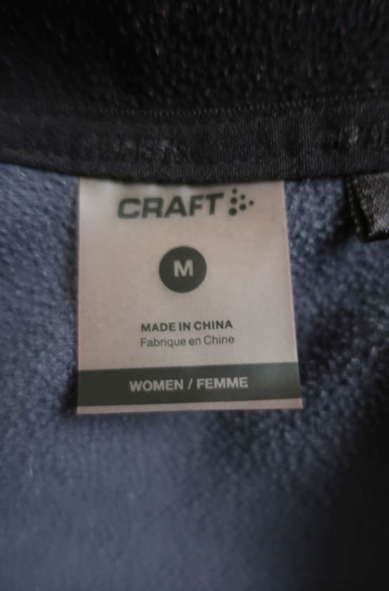 CRAFT moteriškas windstoperinis sportinis šiltukas S/M dydis