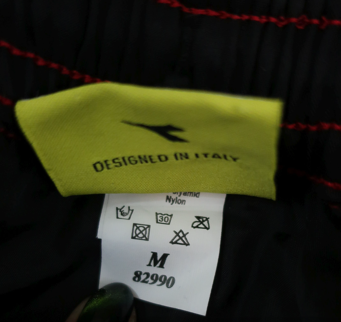 DIADORA vyriškos neperšlampančios, laisvalaikio kelnės M dydis