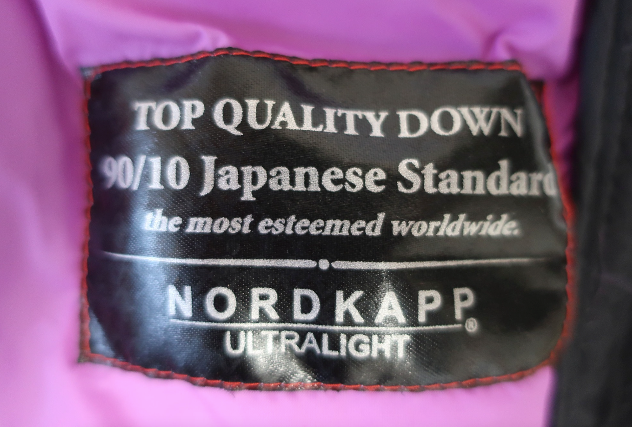 NORDKAPP moteriškas pūkinis puspaltis S/M dydis