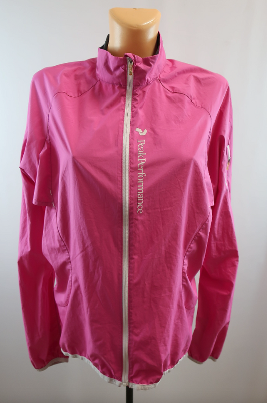 PEAK PERFORMANCE moteriškas bėgimo švarkas, lengva striukė /vėjinukė 40 dydis