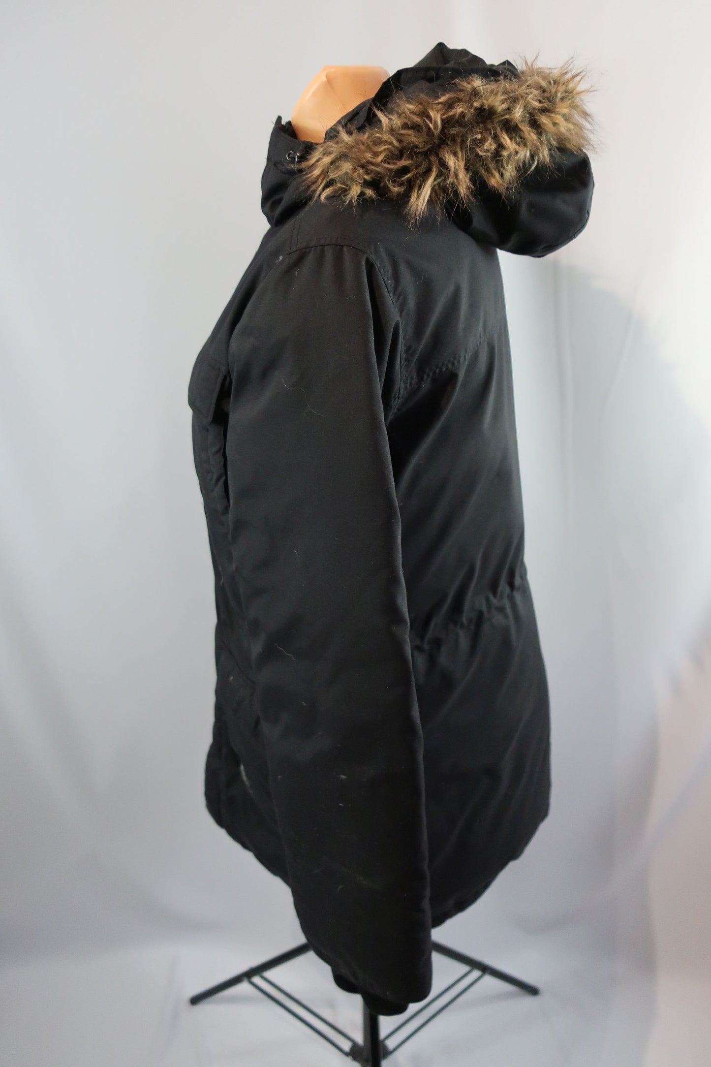 EVEREST moteriškas pūkinis puspaltis/parka 36/38 dydis