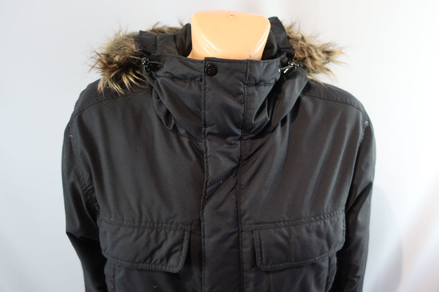 EVEREST moteriškas pūkinis puspaltis/parka 36/38 dydis