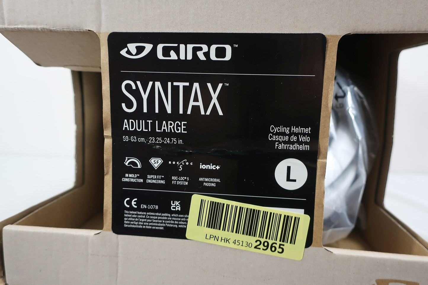 GIRO naujas dviratininko šalmas L dydis