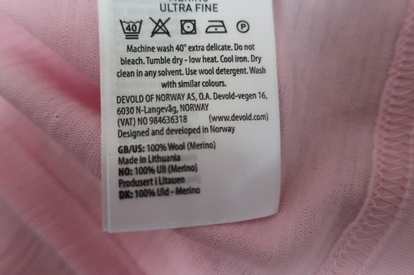 DEVOLD nauji moteriški marškinėliai su merino vilna M dydis