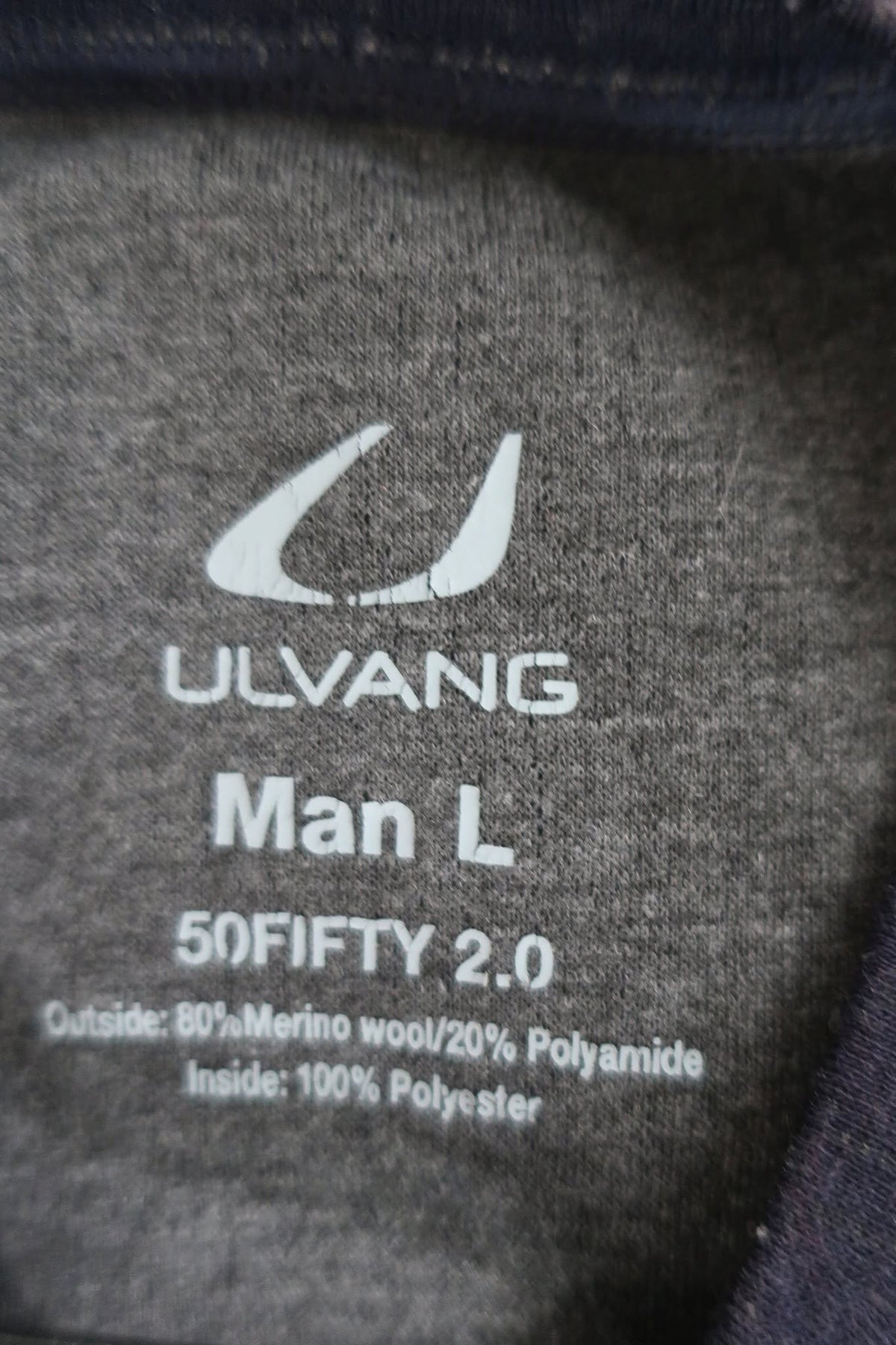 ULVANG vyriški marškinėliai su merino vilna L dydis