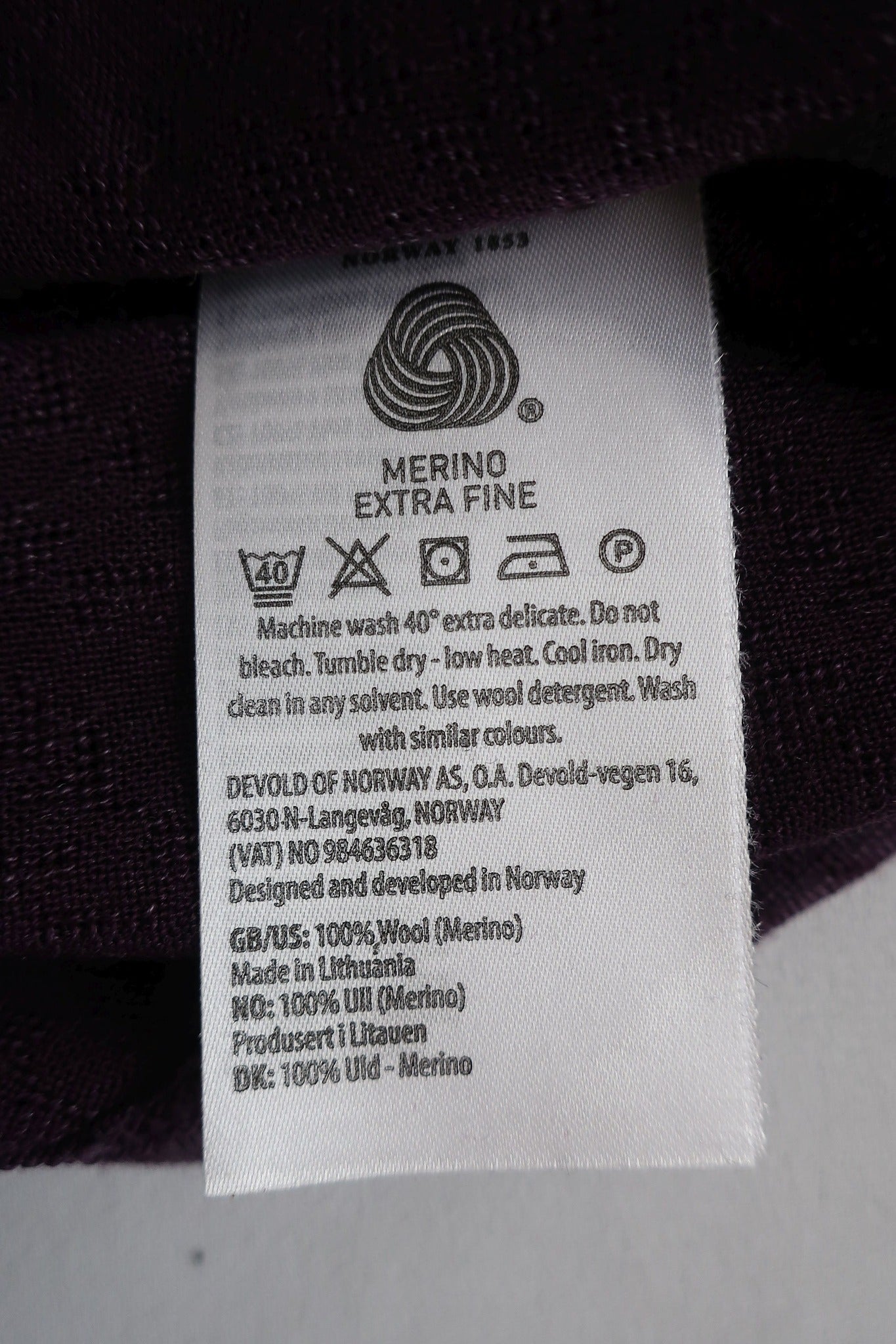 DEVOLD moteriški nauji marškinėliai su merino vilna XL dydis