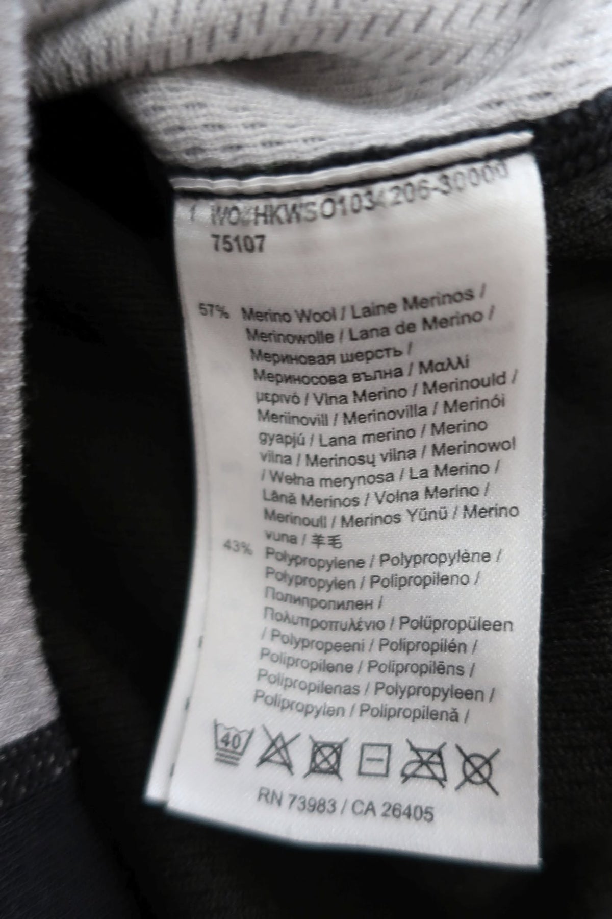 HELLY HANSEN vyriški marškinėliai su merino vilna XL dydis