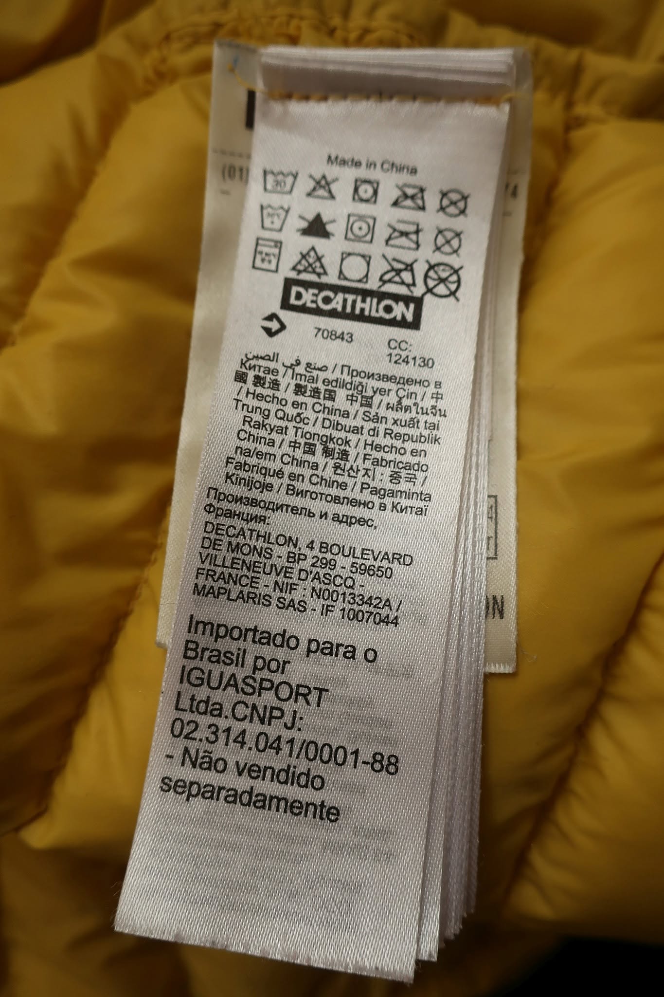 FORCLAZ moteriška lengva pūkinė striukė L/XL dydis