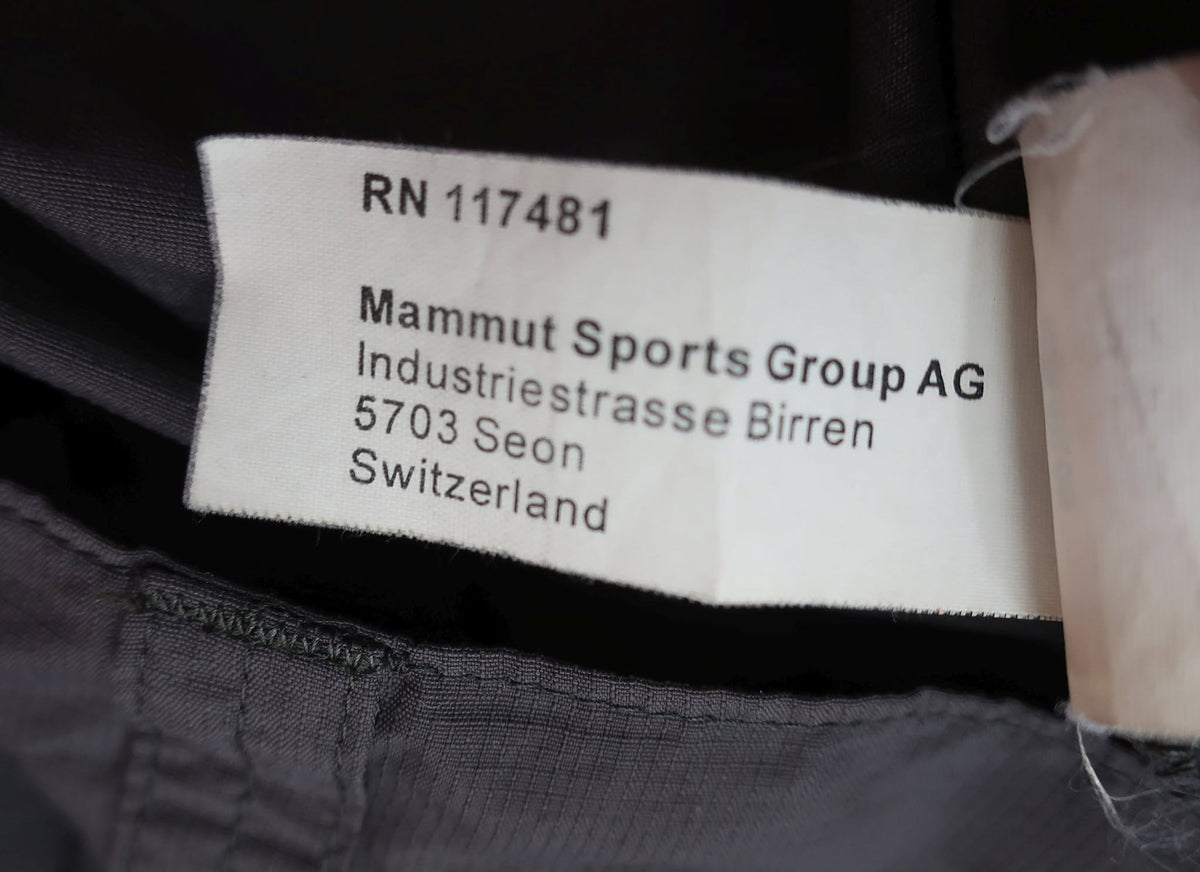 MAMMUT vyriški ilgesni šortai/bridžai L dydis